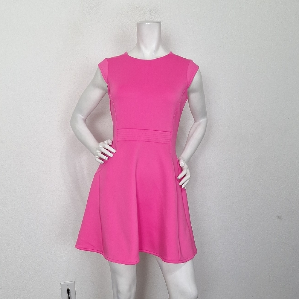 Baker by Ted Baker Girls Pink Coquette Romantic Sleeveless Skater Dress Size 14